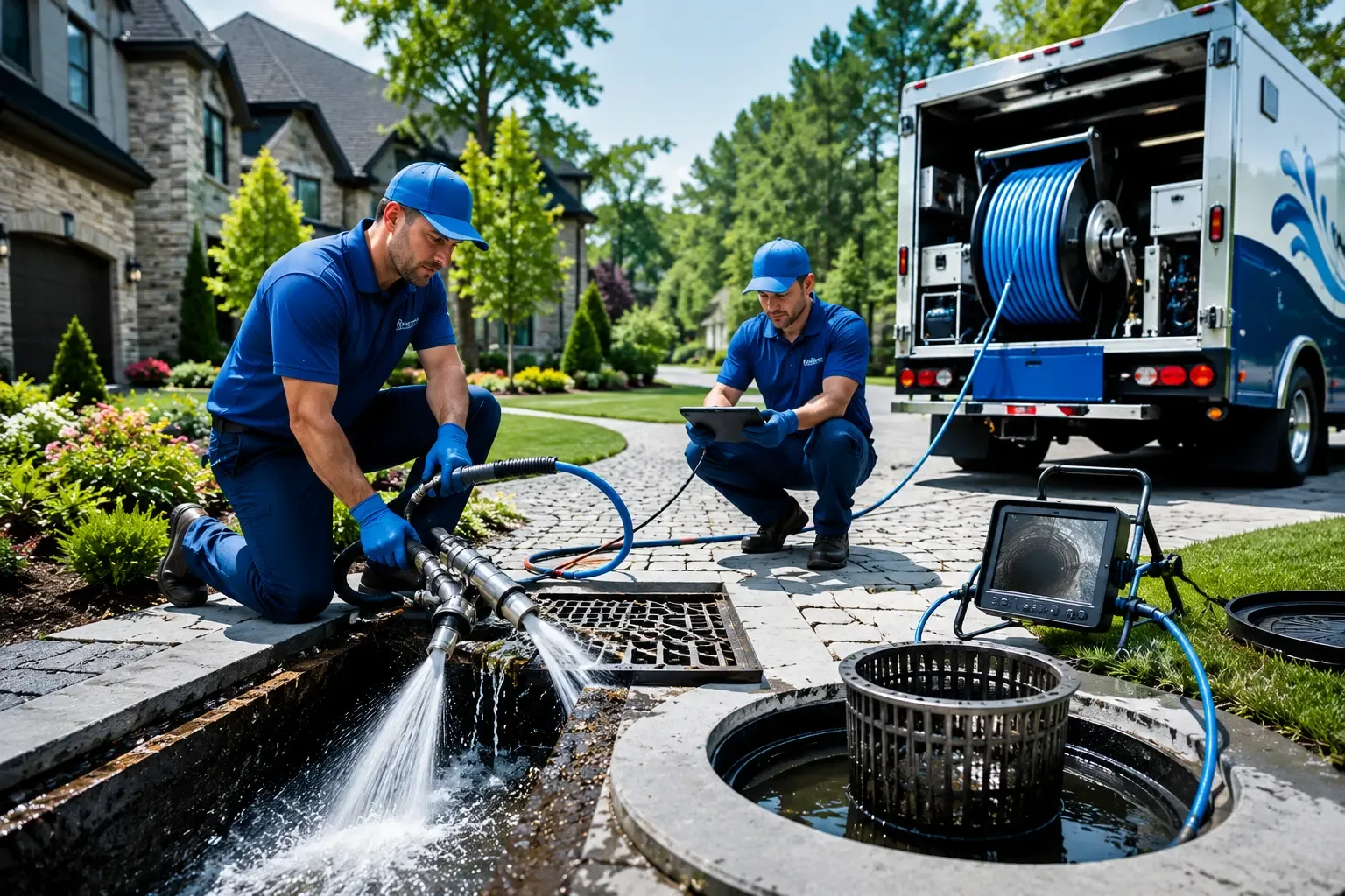 Local outdoor drain cleaning professionals in Canton, GA